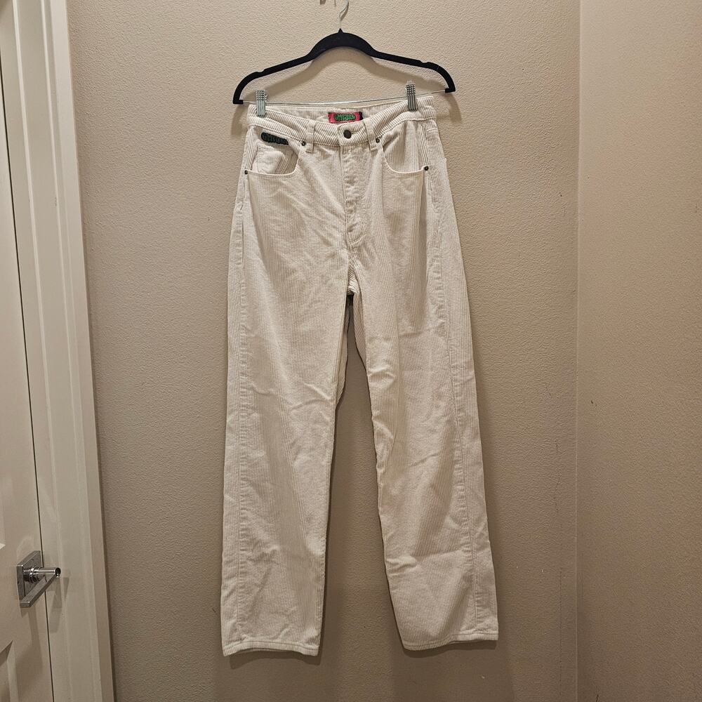 Empyre Tori Women's White Skater Corduroy Pants Size 4